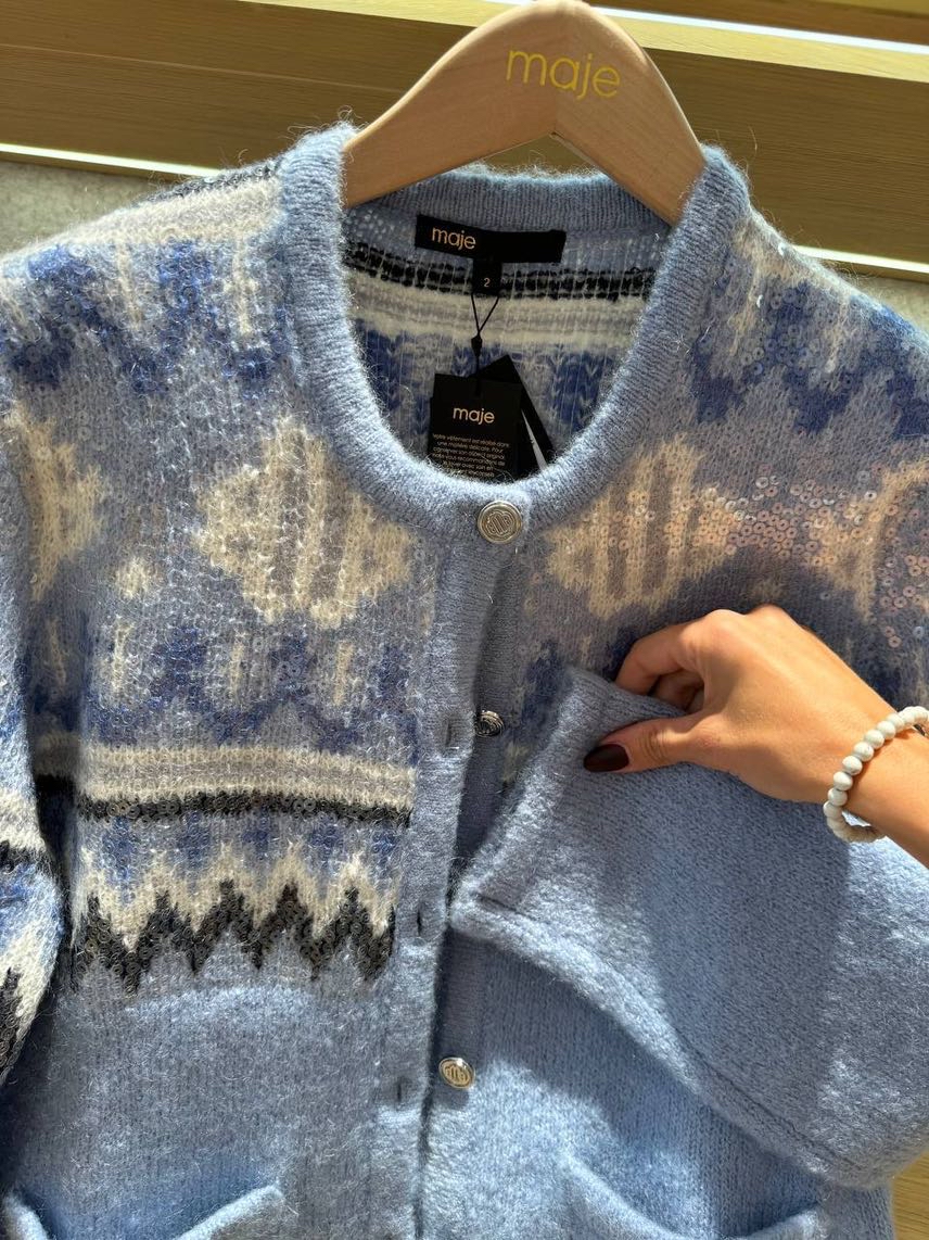 MAJE Cardigans side view - Women's luxury Clothes