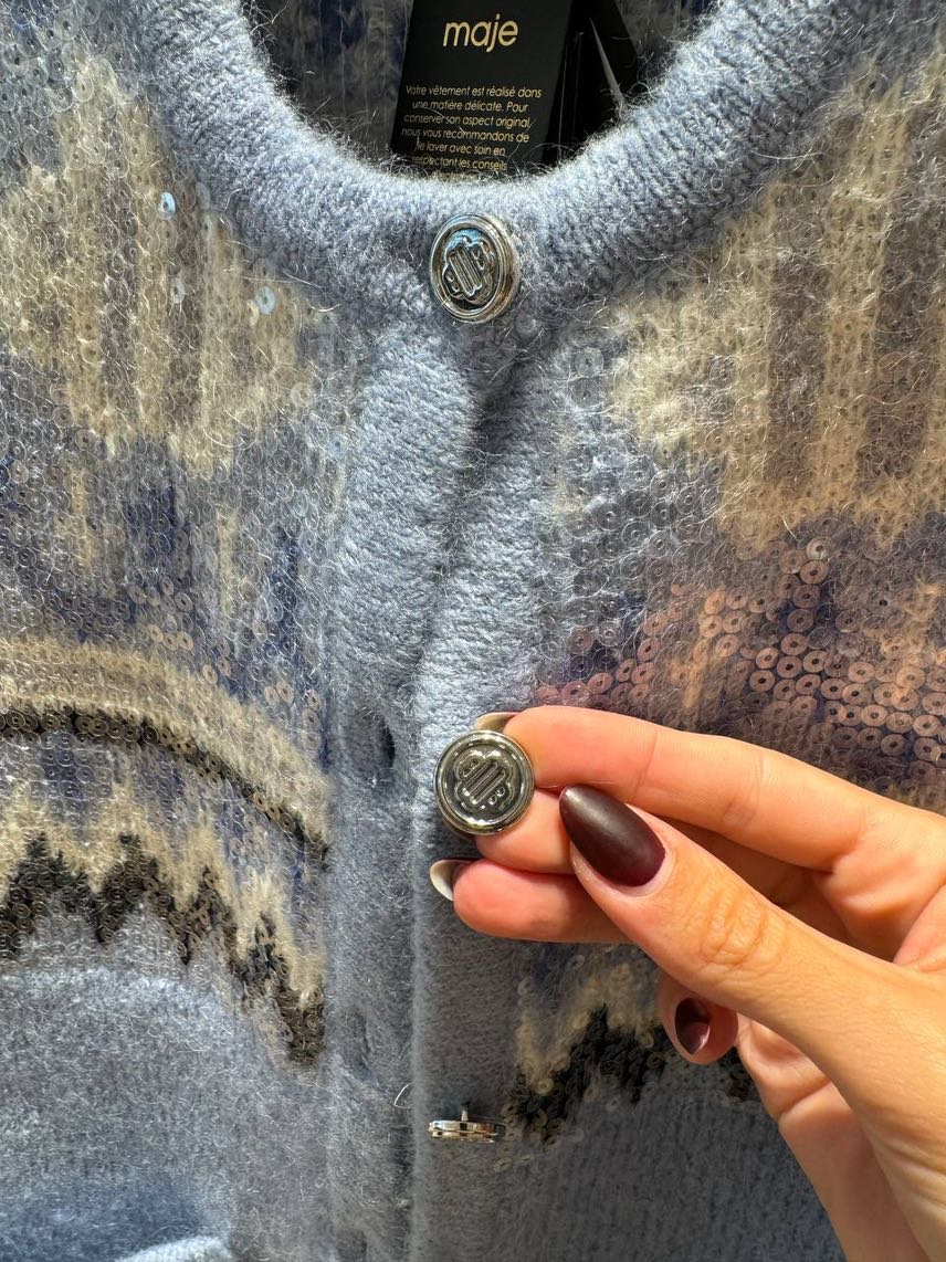 MAJE Cardigans side view - Women's luxury Clothes
