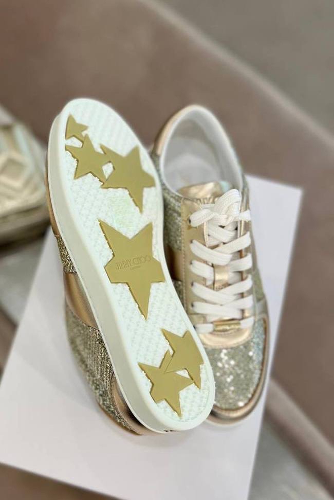 JIMMY CHOO Sneakers side view - Women's luxury Shoes