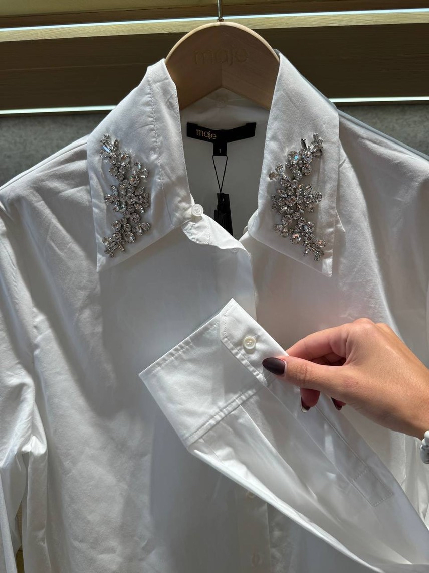 MAJE Shirts side view - Women's luxury Clothes