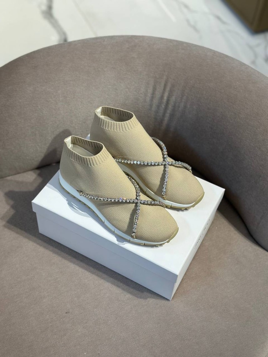 JIMMY CHOO Sneakers front view - Women's luxury Shoes