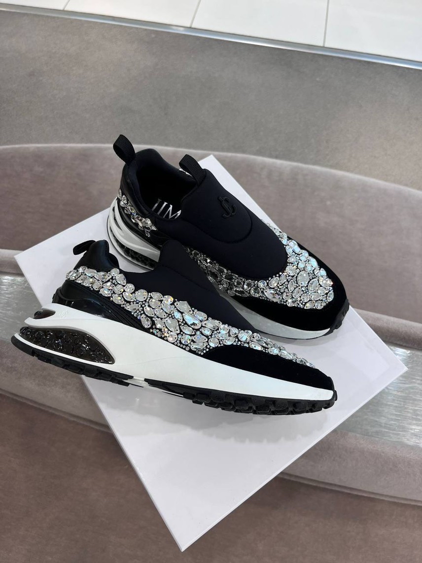JIMMY CHOO Sneakers front view - Women's luxury Shoes