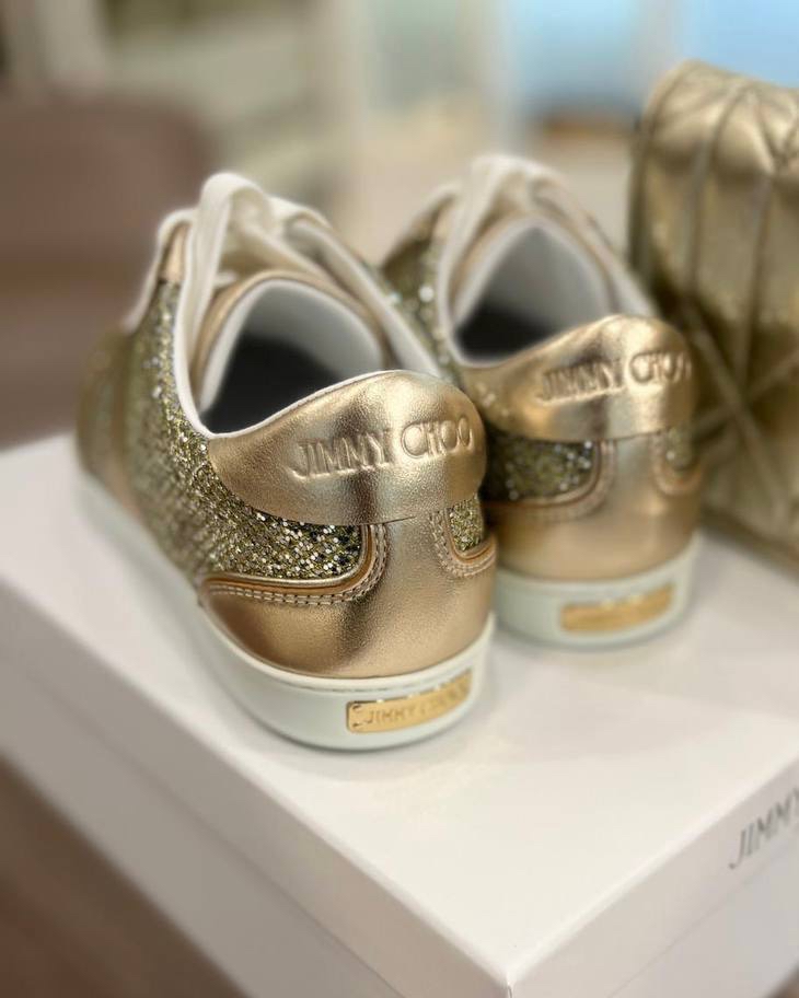 JIMMY CHOO Sneakers side view - Women's luxury Shoes