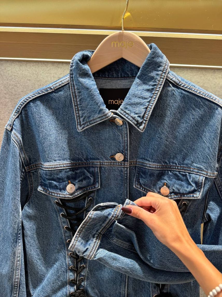MAJE Jackets side view - Women's luxury Clothes