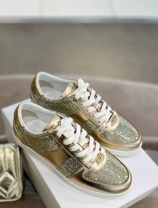 JIMMY CHOO Sneakers side view - Women's luxury Shoes