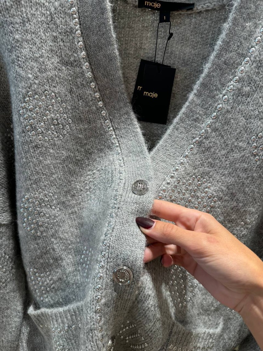 MAJE Cardigans side view - Women's luxury Clothes