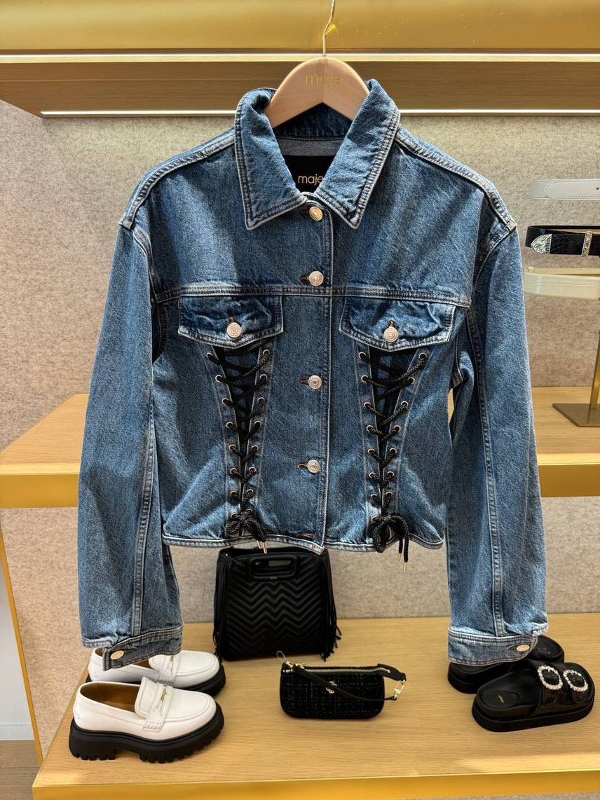 MAJE Jackets front view - Women's luxury Clothes