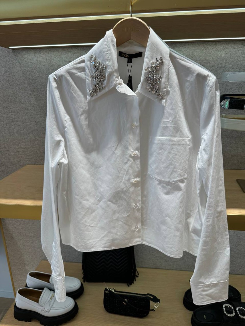 MAJE Shirts front view - Women's luxury Clothes