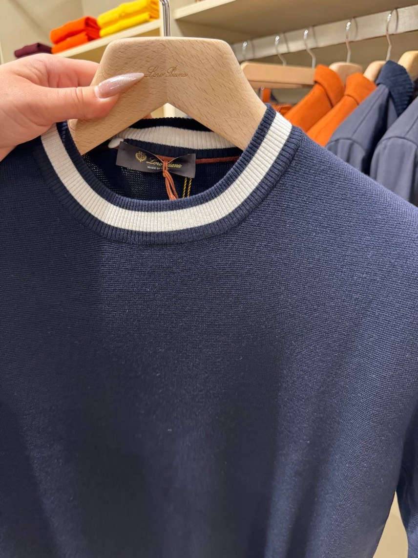 LORO PIANA T-shirt and Polo side view - Men's luxury Clothes