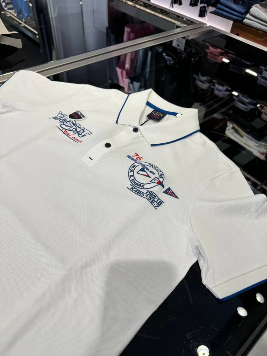 PAUL&SHARK T-shirt and Polo side view - Men's luxury Clothes