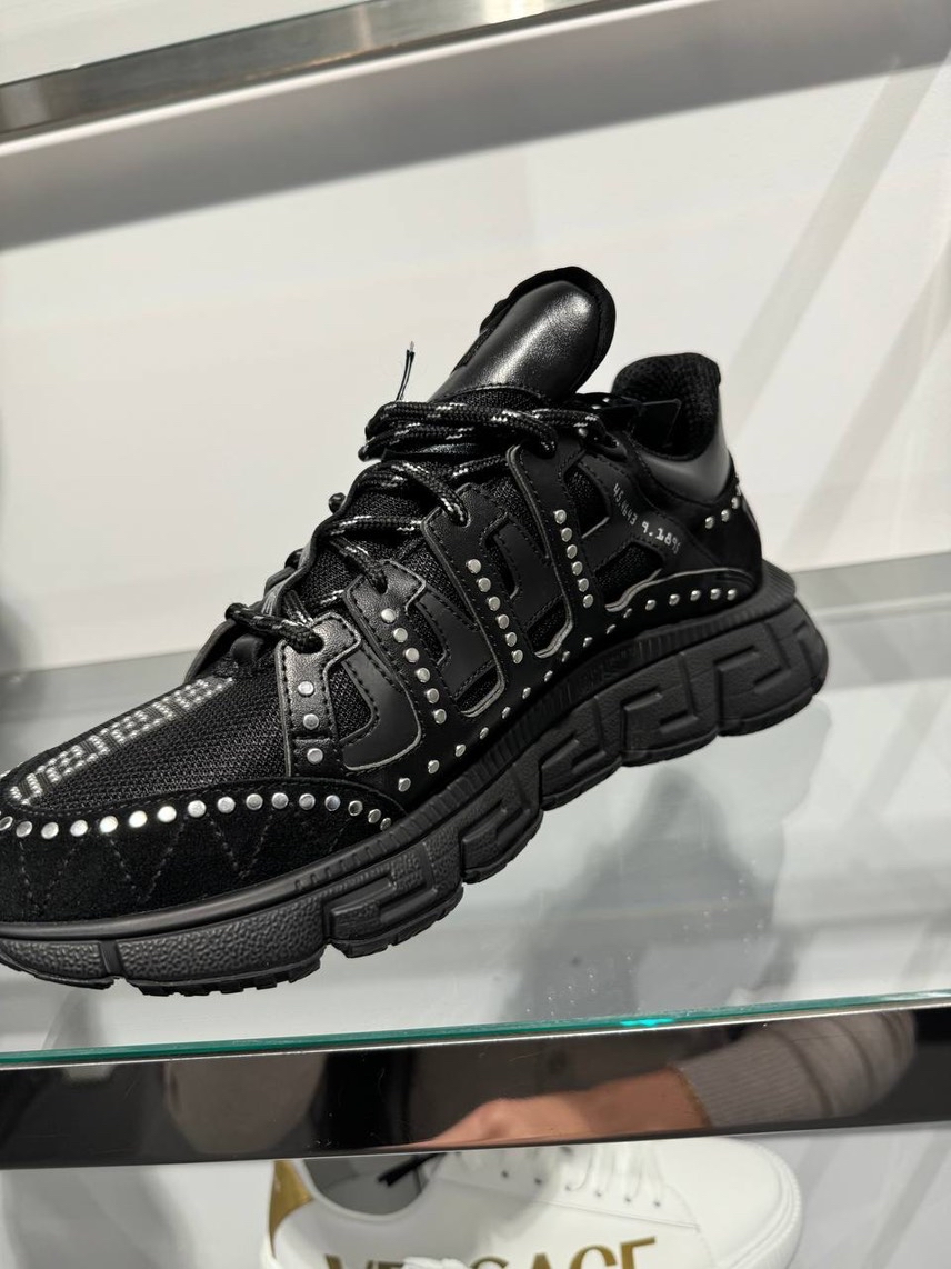 VERSACE Sneakers side view - Men's luxury Shoes