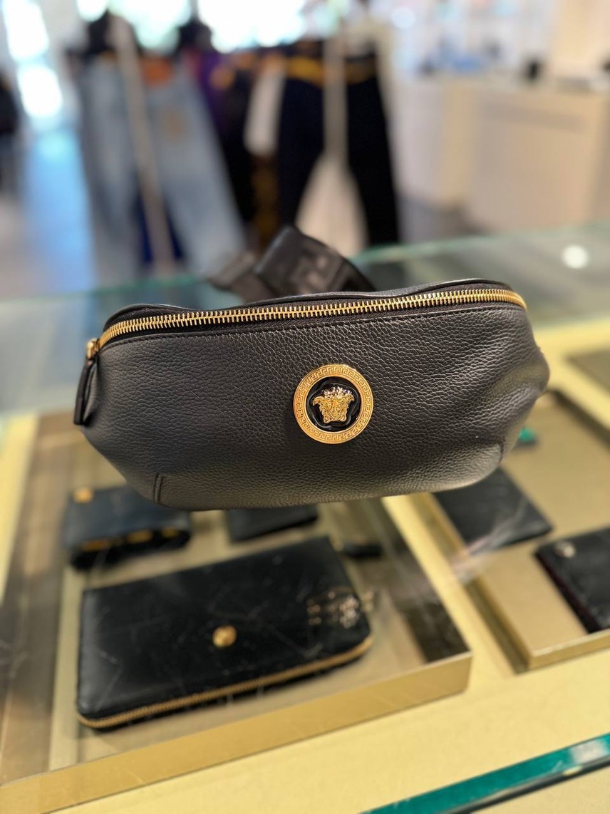 VERSACE Belt bags front view - Men's luxury Bags