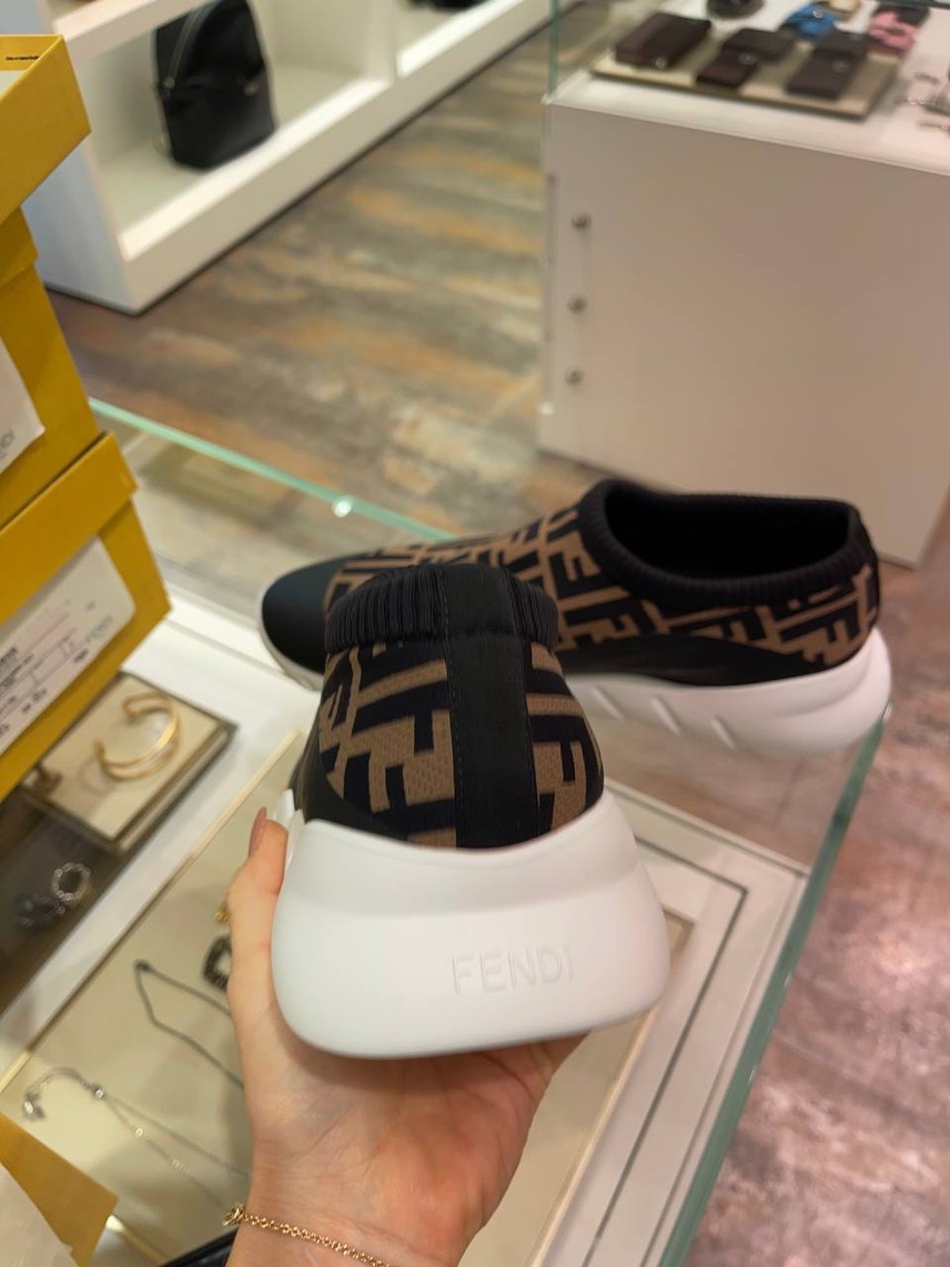 FENDI Sneakers side view - Men's luxury Shoes