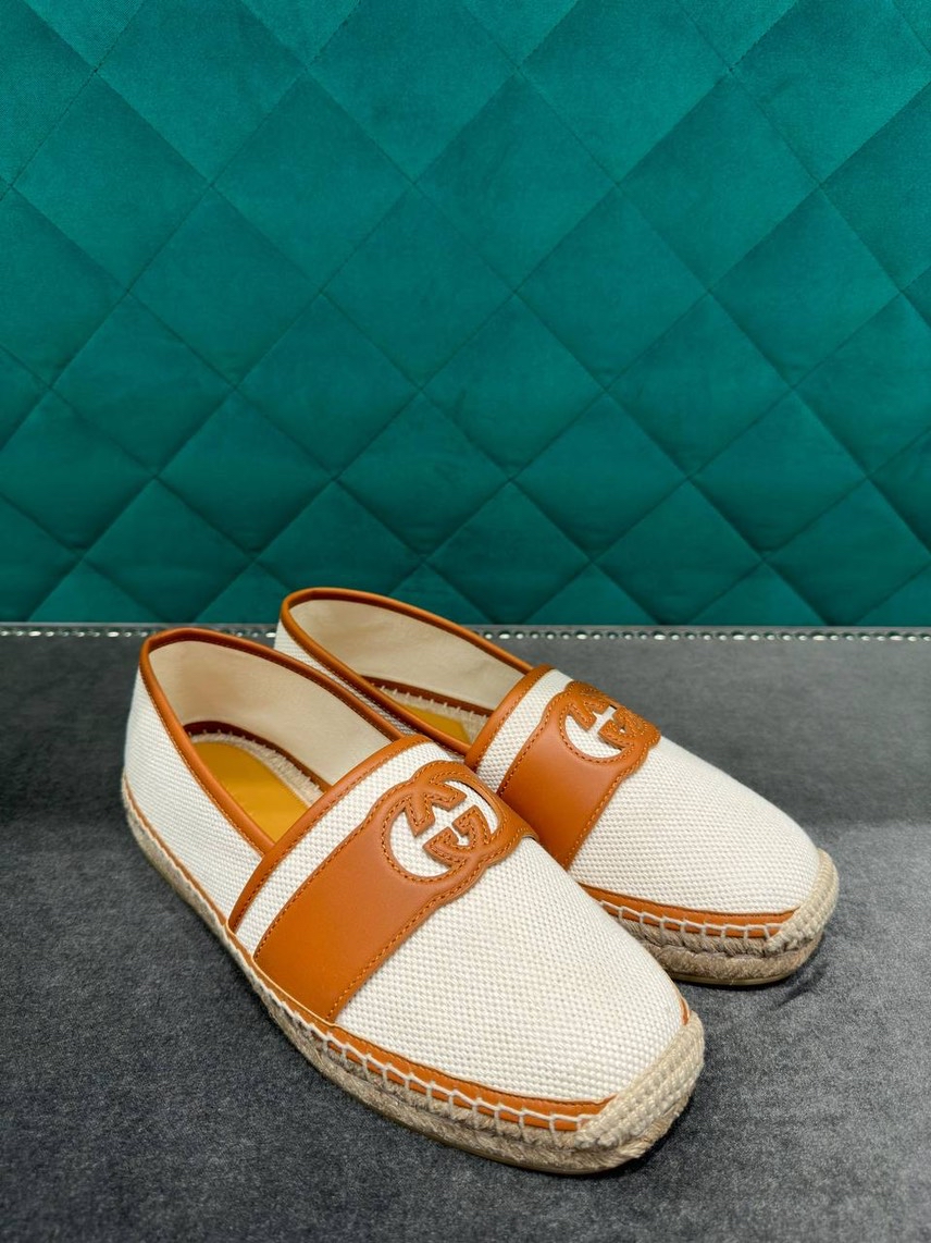 GUCCI Espadrilles front view - Men's luxury Shoes