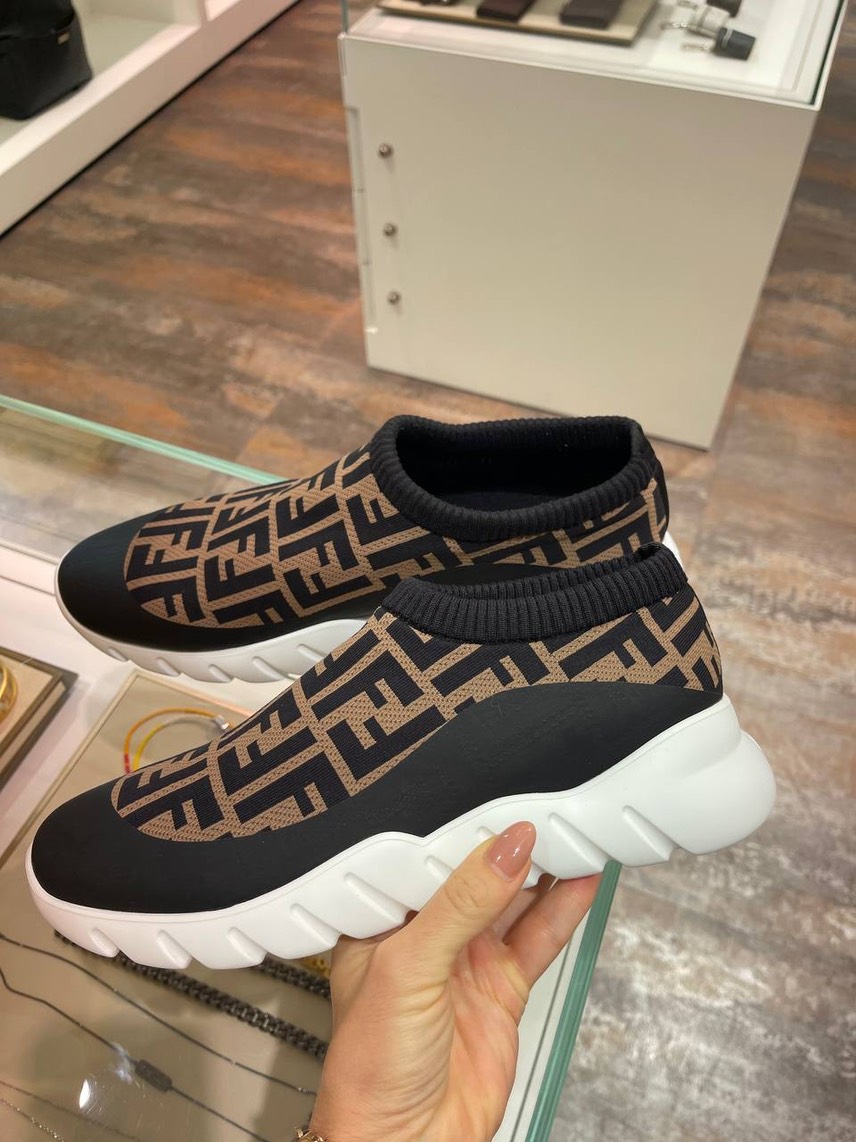FENDI Sneakers front view - Men's luxury Shoes