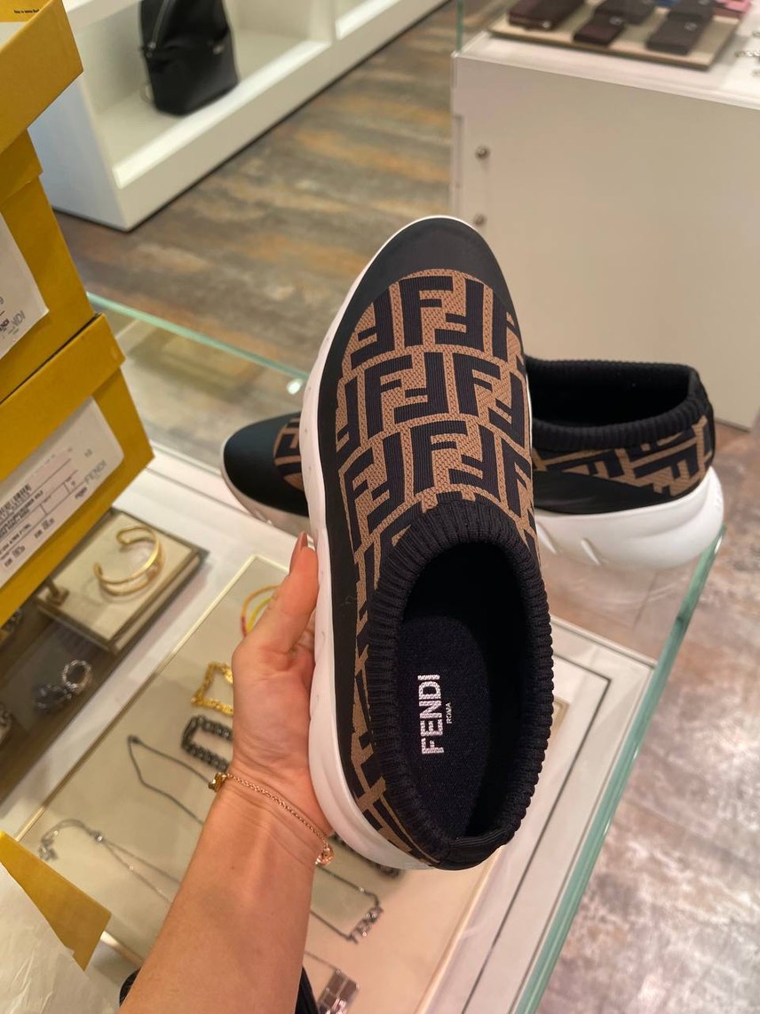 FENDI Sneakers side view - Men's luxury Shoes