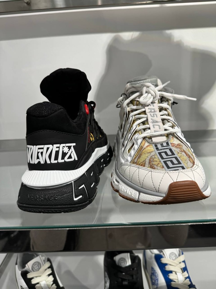VERSACE Sneakers side view - Men's luxury Shoes