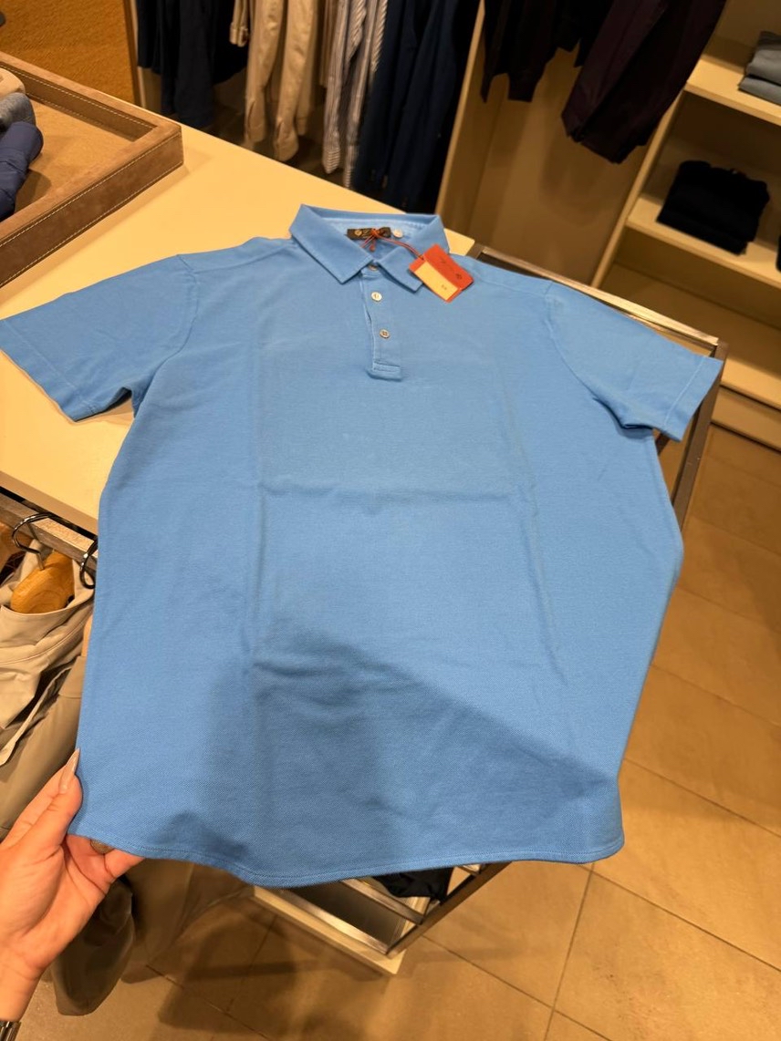 LORO PIANA T-shirt and Polo front view - Men's luxury Clothes