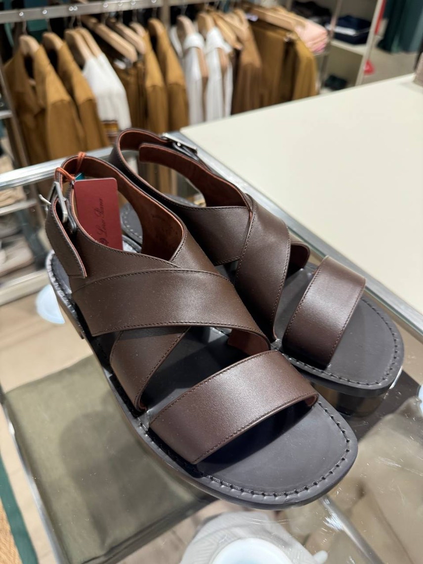 LORO PIANA Sandals front view - Men's luxury Shoes