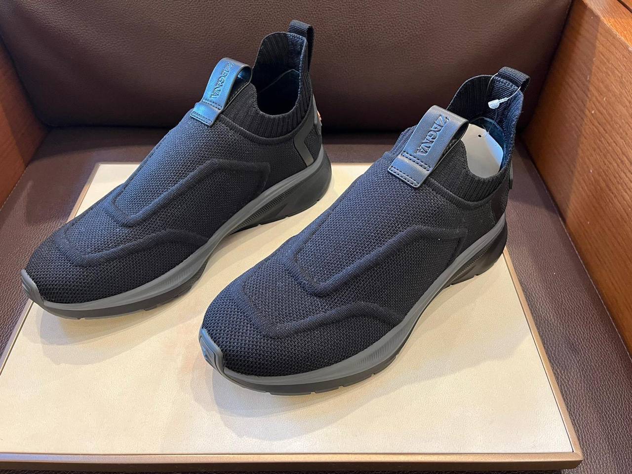 ERMENEGILDO ZEGNA Sneakers side view - Men's luxury Shoes