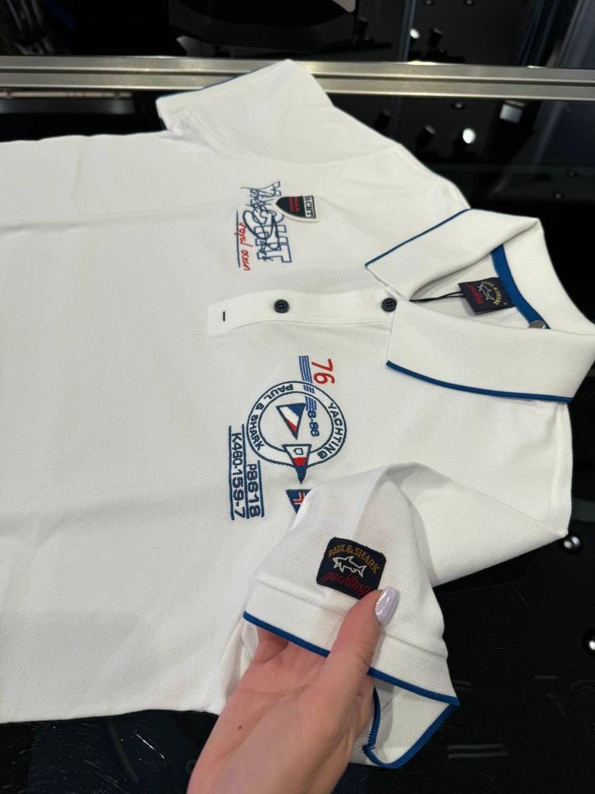 PAUL&SHARK T-shirt and Polo side view - Men's luxury Clothes