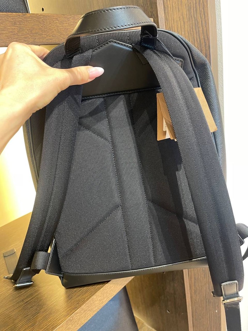 BURBERRY Backpack side view - Men's luxury Bags