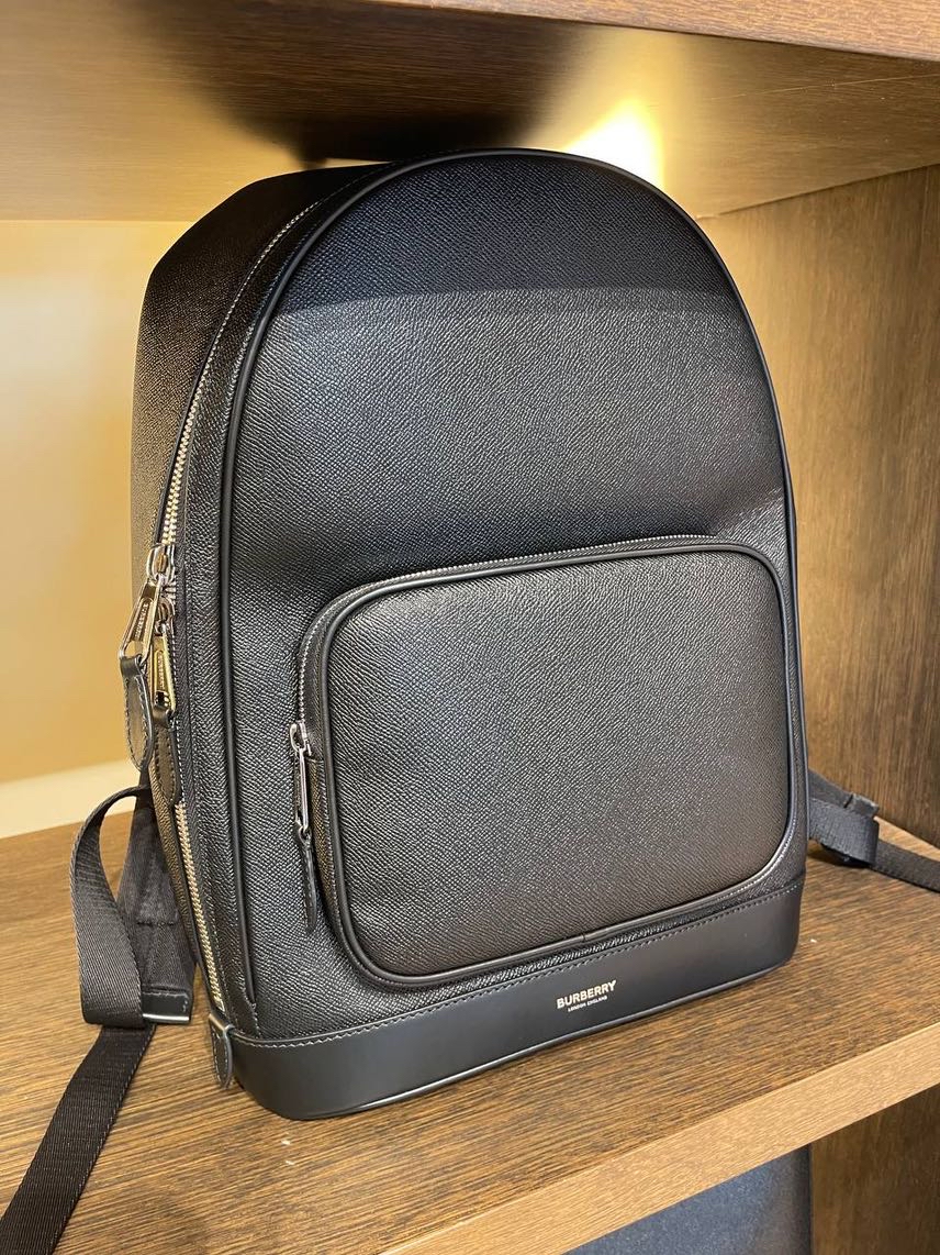 BURBERRY Backpack front view - Men's luxury Bags