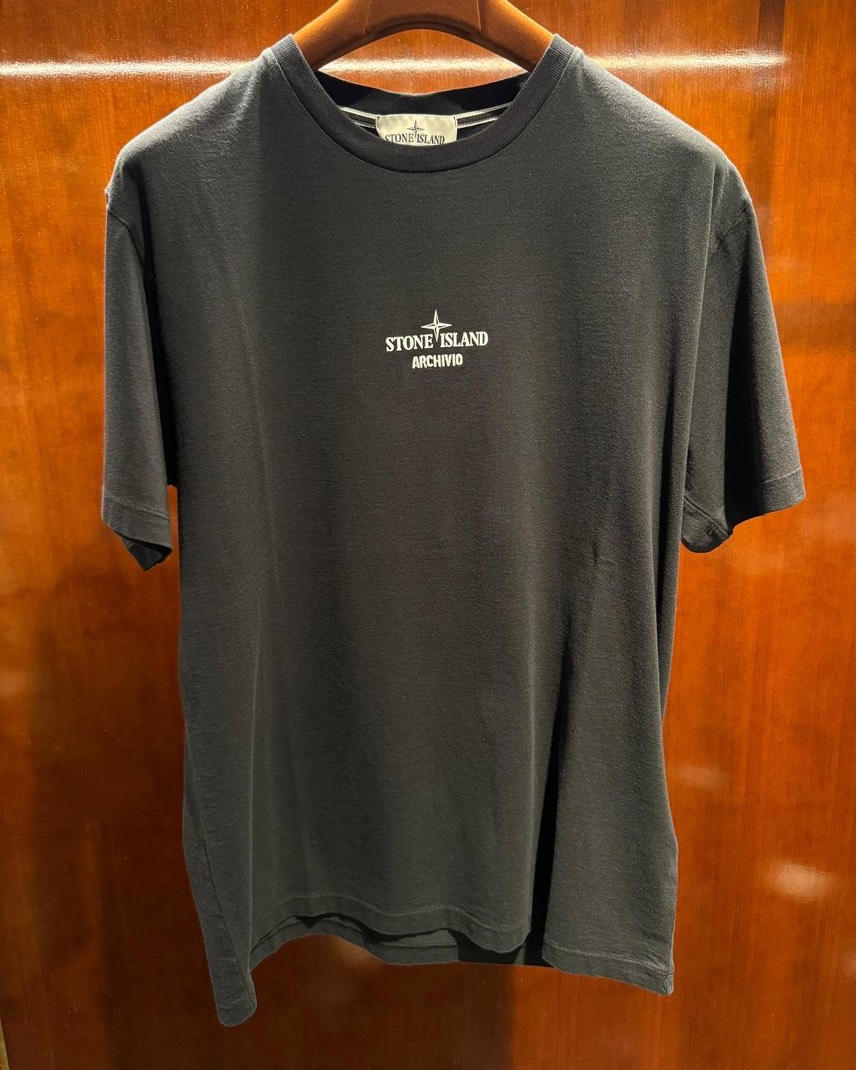 STONE ISLAND T-shirt and Polo front view - Men's luxury Clothes