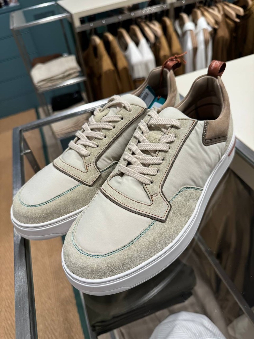 LORO PIANA Sneakers front view - Men's luxury Shoes