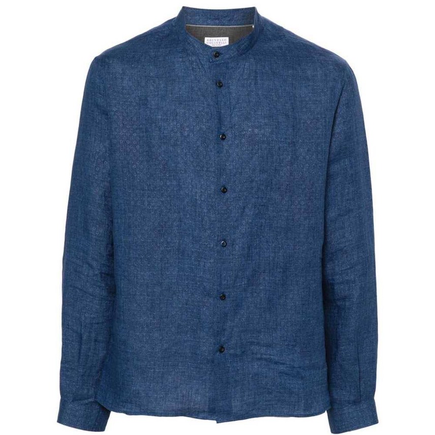 BRUNELLO CUCINELLI Shirts front view - Men's luxury Clothes