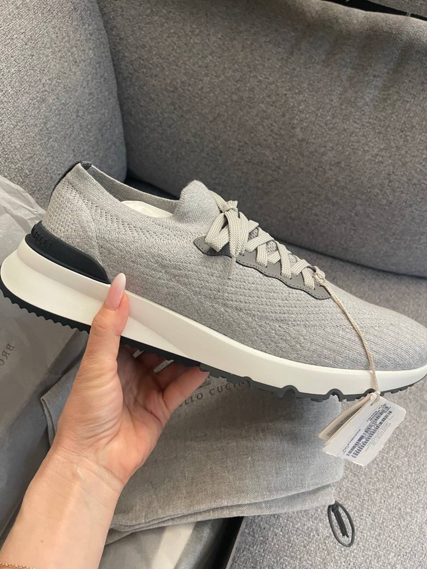 BRUNELLO CUCINELLI Sneakers side view - Men's luxury Shoes