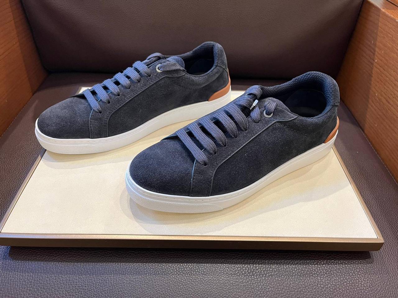 ERMENEGILDO ZEGNA Sneakers front view - Men's luxury Shoes