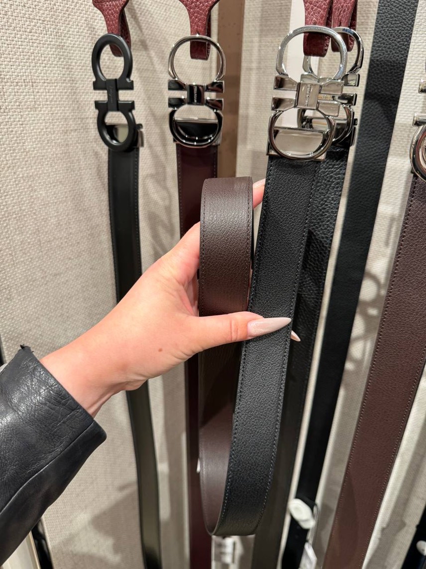 SALVATORE FERRAGAMO Belts side view - Men's luxury Accessories