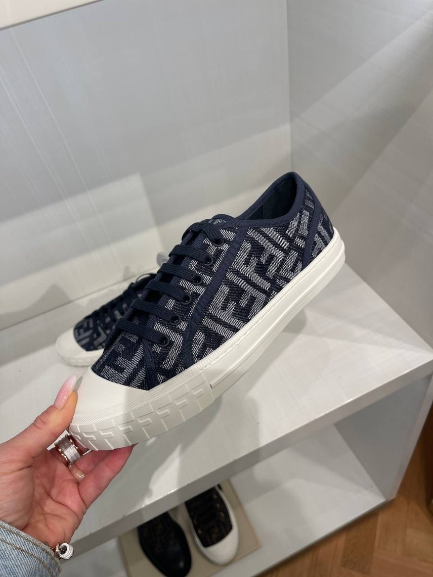 FENDI Sneakers side view - Men's luxury Shoes