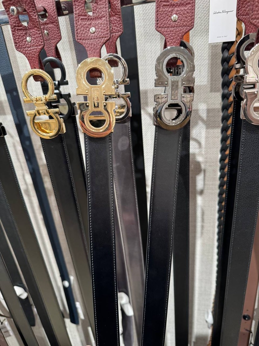 SALVATORE FERRAGAMO Belts front view - Men's luxury Accessories