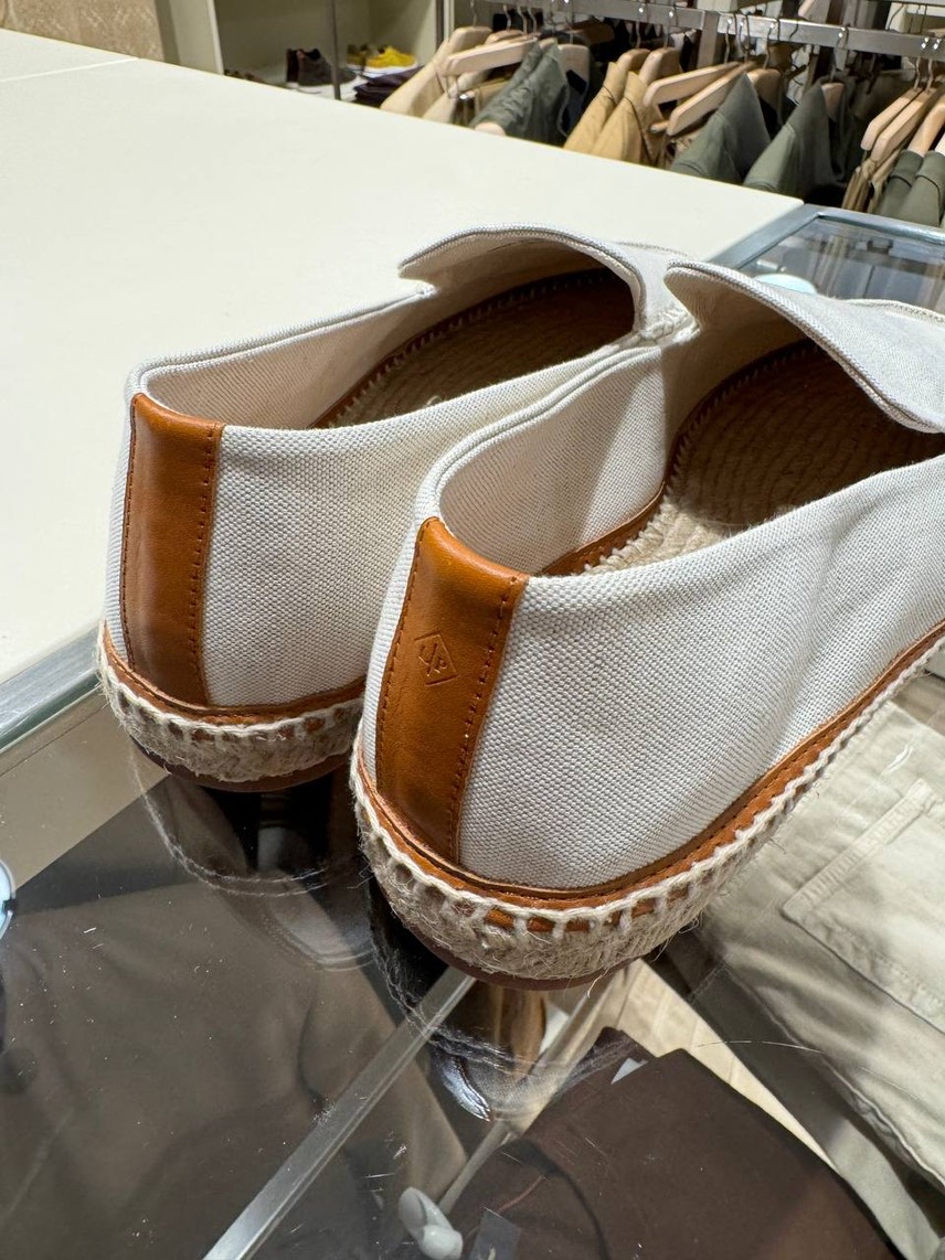 LORO PIANA Espadrilles side view - Men's luxury Shoes