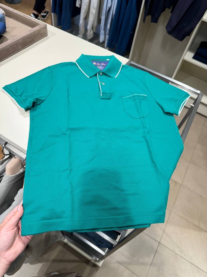 LORO PIANA T-shirt and Polo front view - Men's luxury Clothes