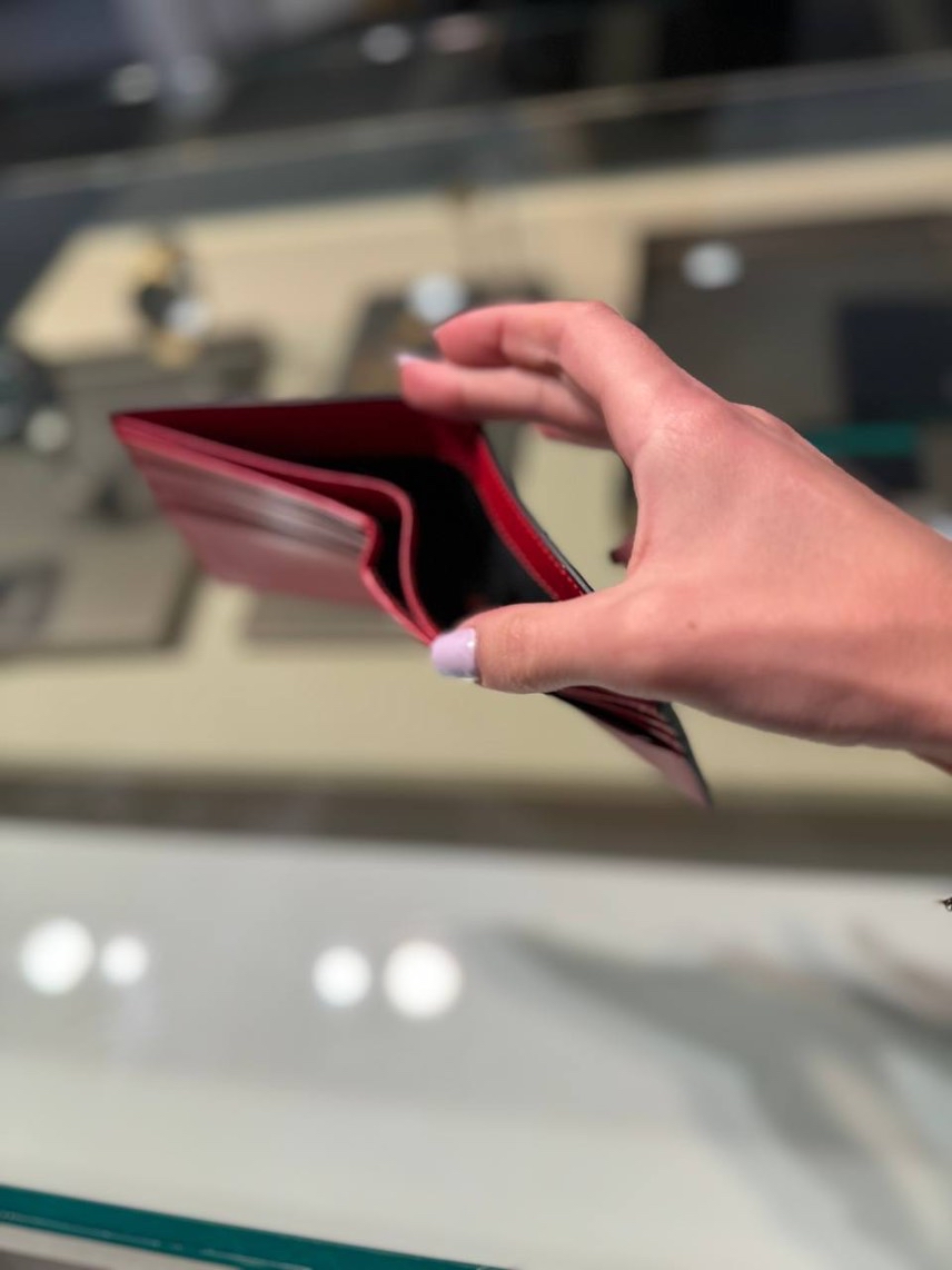 VERSACE Wallets and small leather goods side view - Men's luxury Accessories