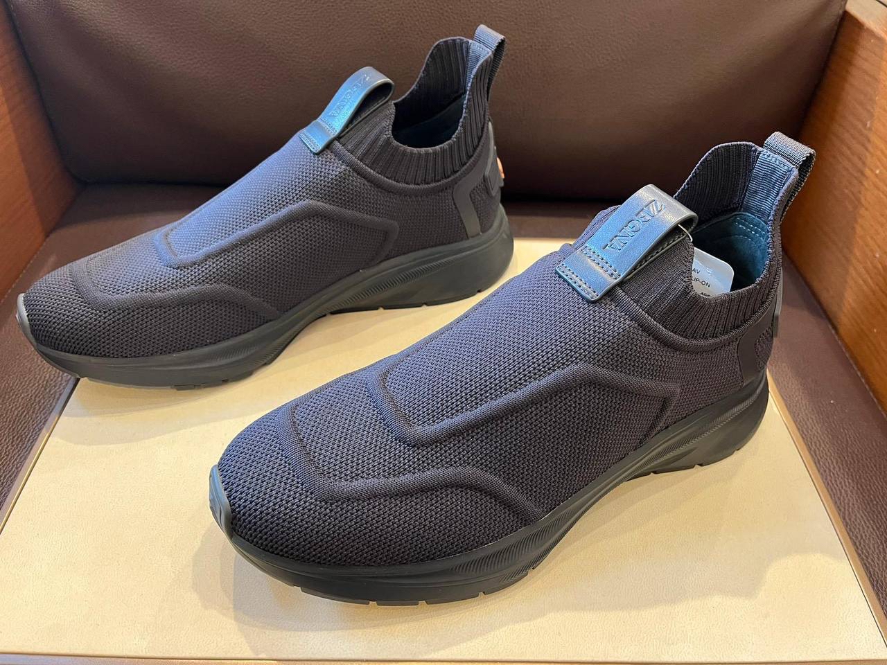 ERMENEGILDO ZEGNA Sneakers front view - Men's luxury Shoes