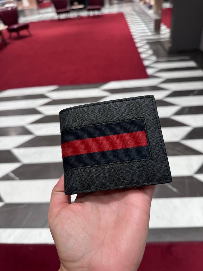 GUCCI Wallets and small leather goods front view - Men's luxury Accessories