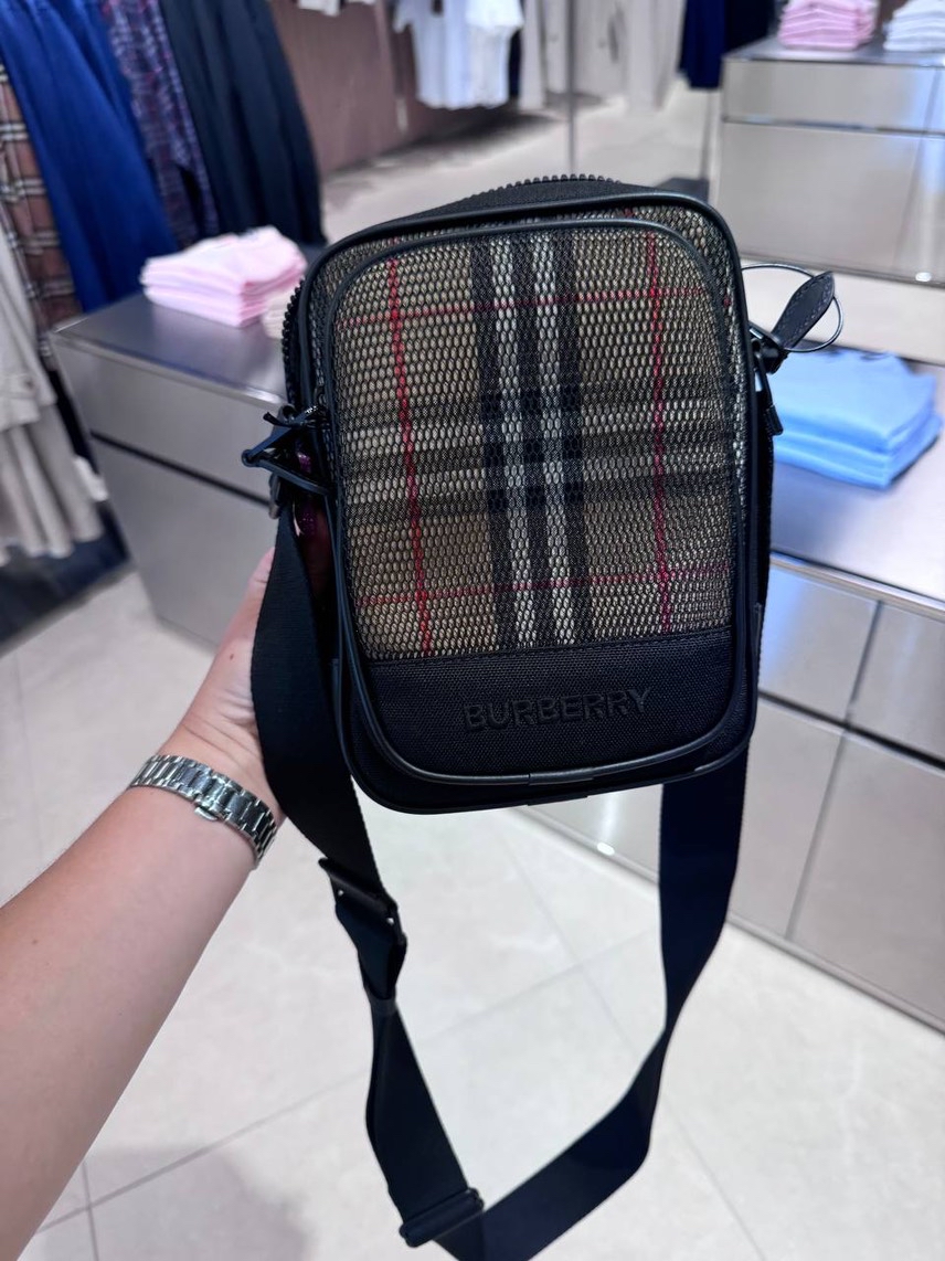 BURBERRY Crossbody bags front view - Men's luxury Bags