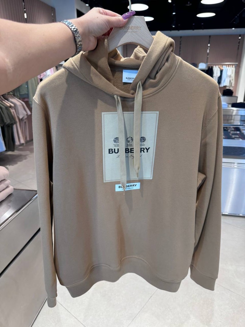 BURBERRY Hoodies front view - Men's luxury Clothes