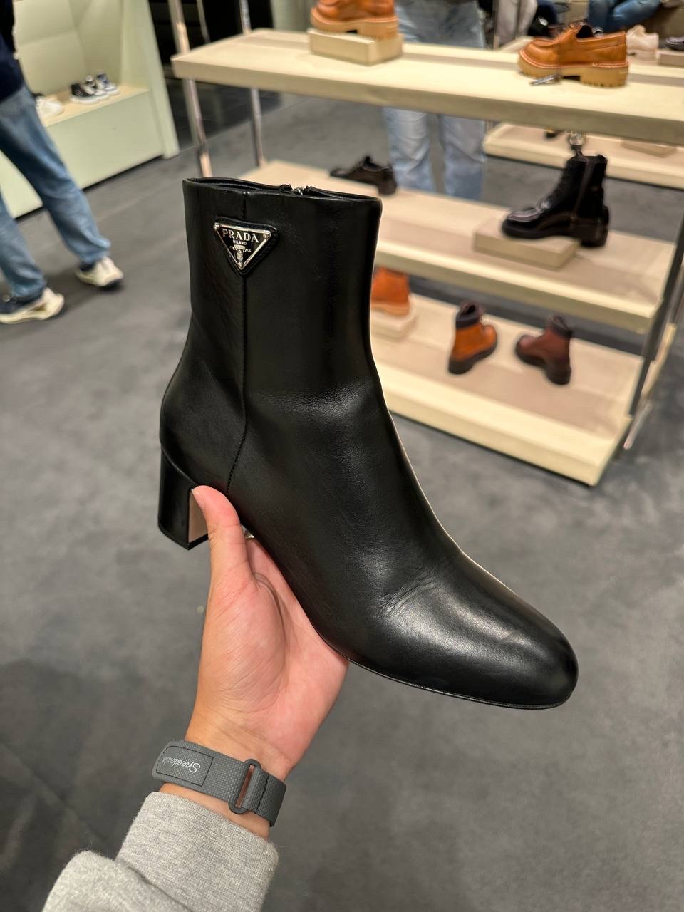 PRADA Boots side view - Women luxury Shoes