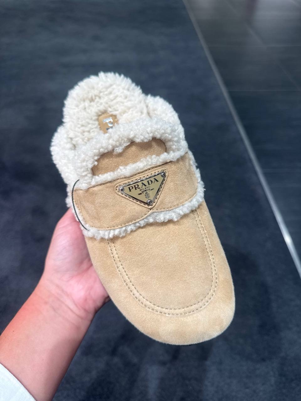 PRADA Mules side view - Women luxury Shoes