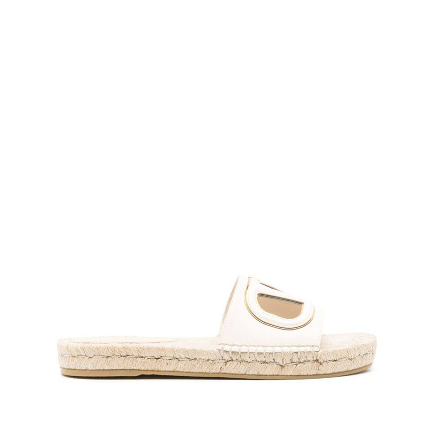 VALENTINO GARAVANI Slides front view - Women's luxury Shoes