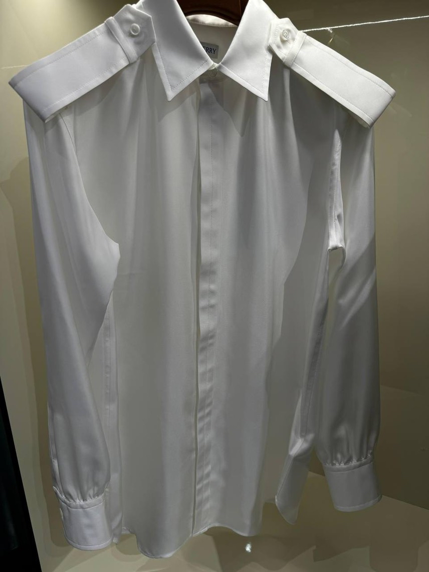BURBERRY Shirts front view - Women's luxury Clothes