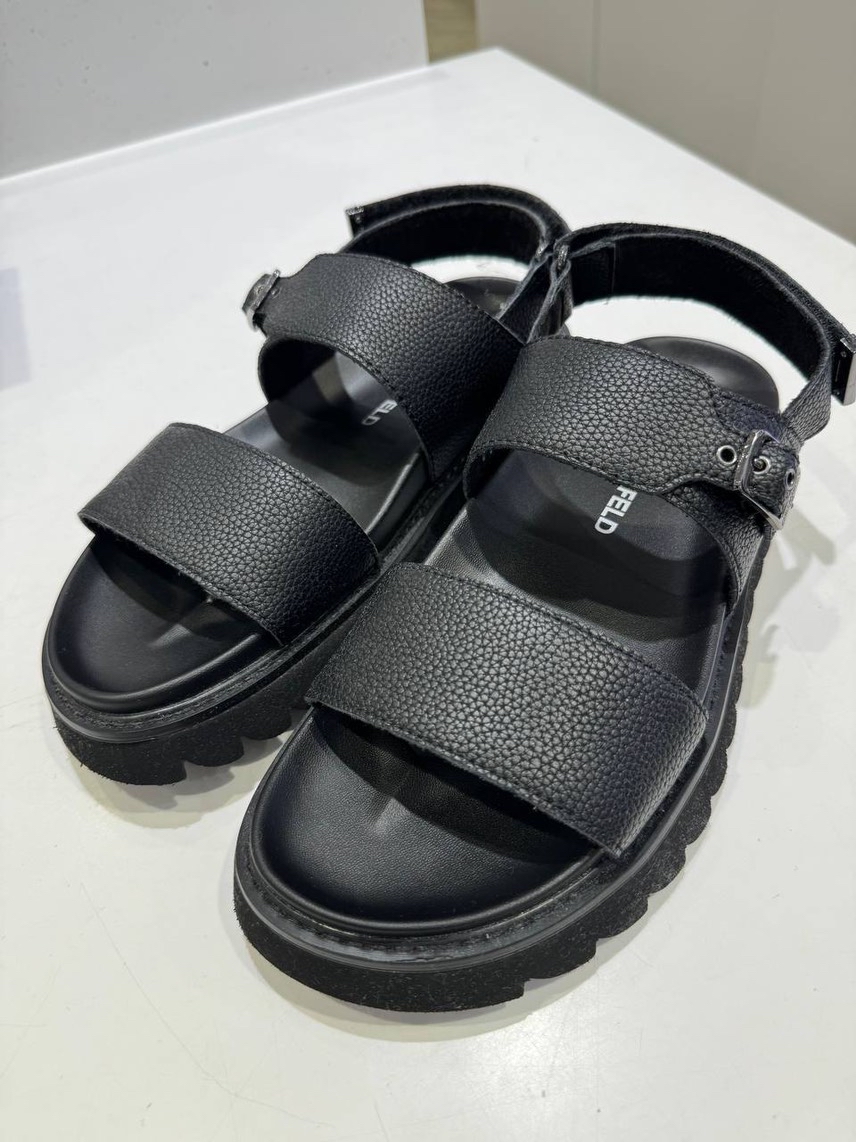 KARL LAGERFELD Sandals front view - Men's luxury Shoes