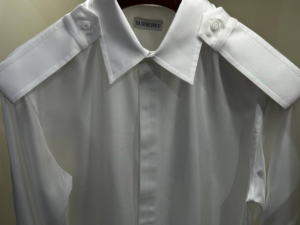 BURBERRY Shirts side view - Women's luxury Clothes