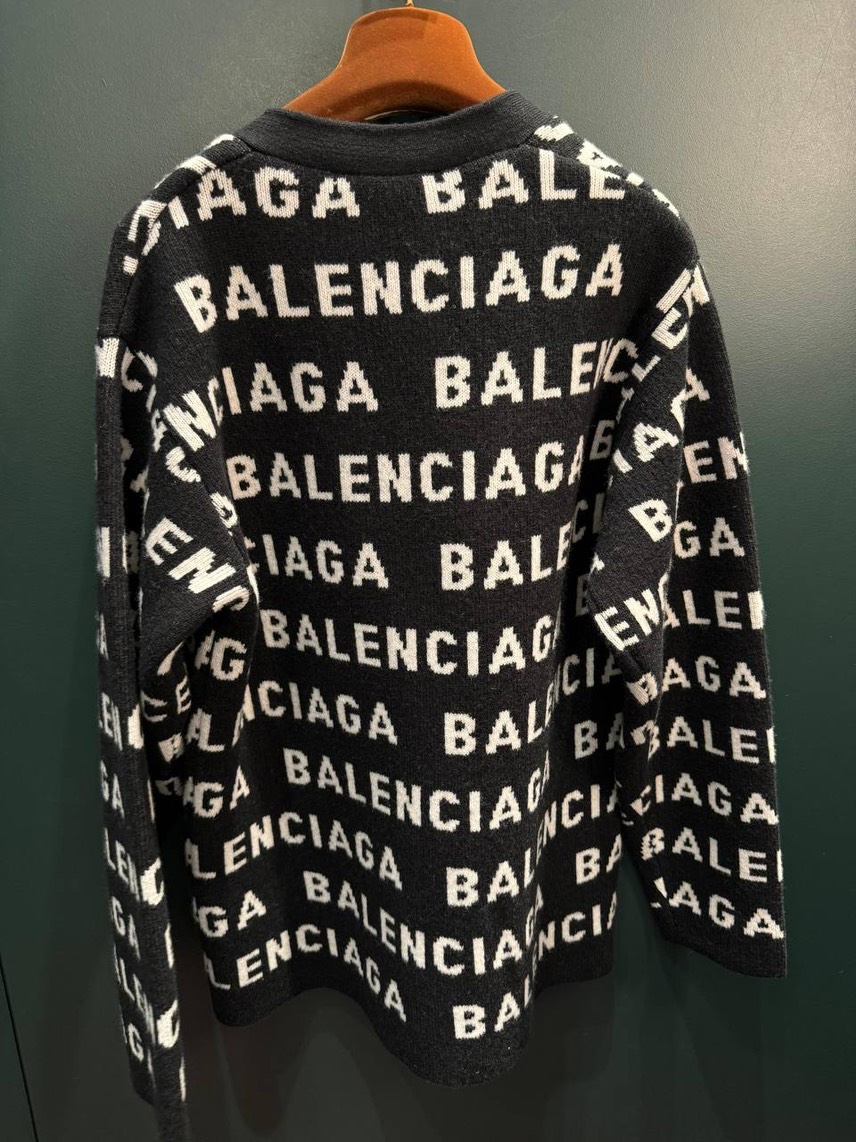 BALENCIAGA Cardigans side view - Women's luxury Clothes