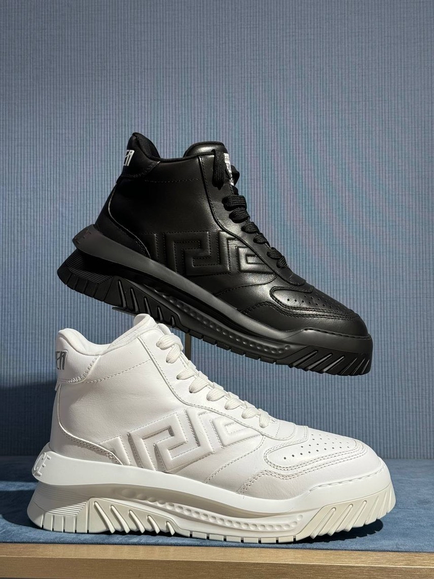 VERSACE Boots side view - Men's luxury Shoes